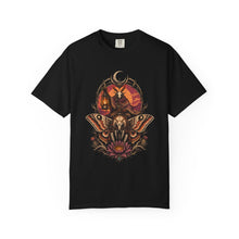 Desert Moth Rider Gothic Western T-Shirt Graphic