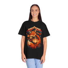 Paper Cut Fox Lantern T-Shirt Graphic