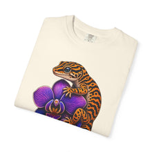 Tiger-Stripe Orchid Gecko Graphic Tee