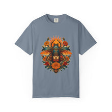 Marigold Scarab Courier Graphic Tee