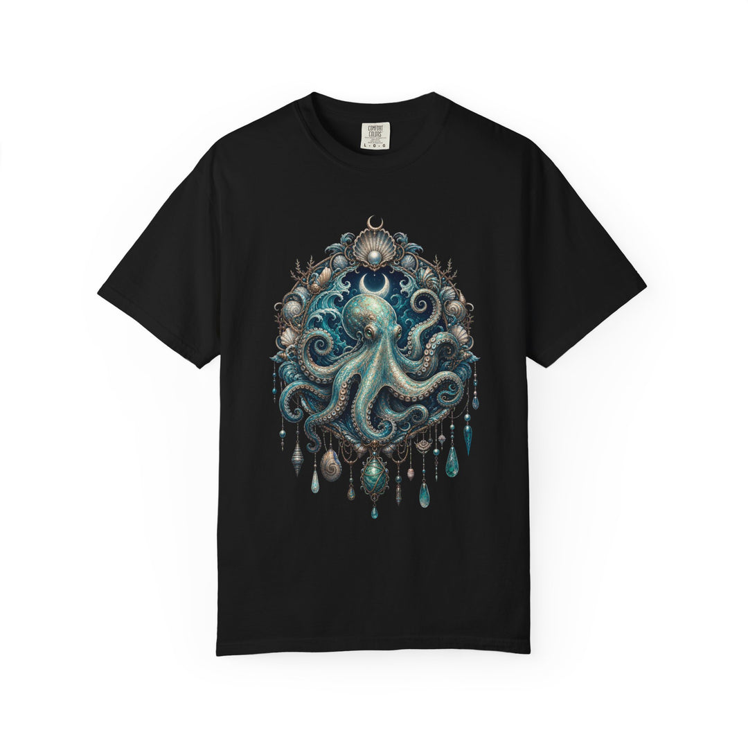 Sea Glass Octopus Oracle T-Shirt Graphic