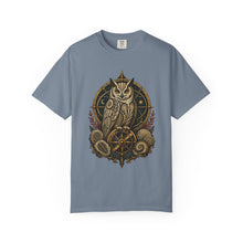 Dark Academia Fossil Owl T-Shirt Graphic