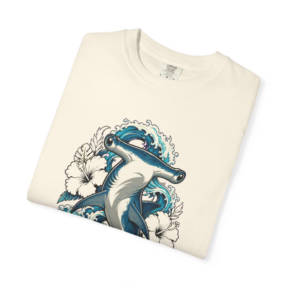 Surfcore Hibiscus Hammerhead Totem T-Shirt Graphic
