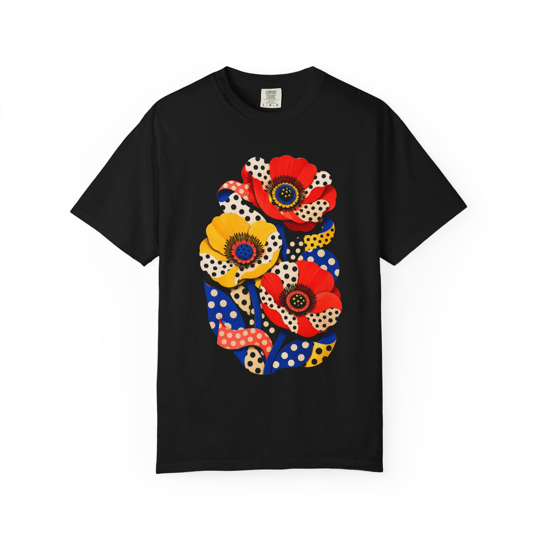 Polka Poppy Optical Garden Graphic Tee