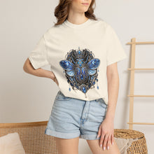 Cool Blue Brooch Beetle Crown T-Shirt Graphic