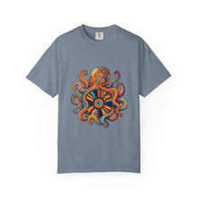 Psychedelic Patchwork Octopus Graphic Tee