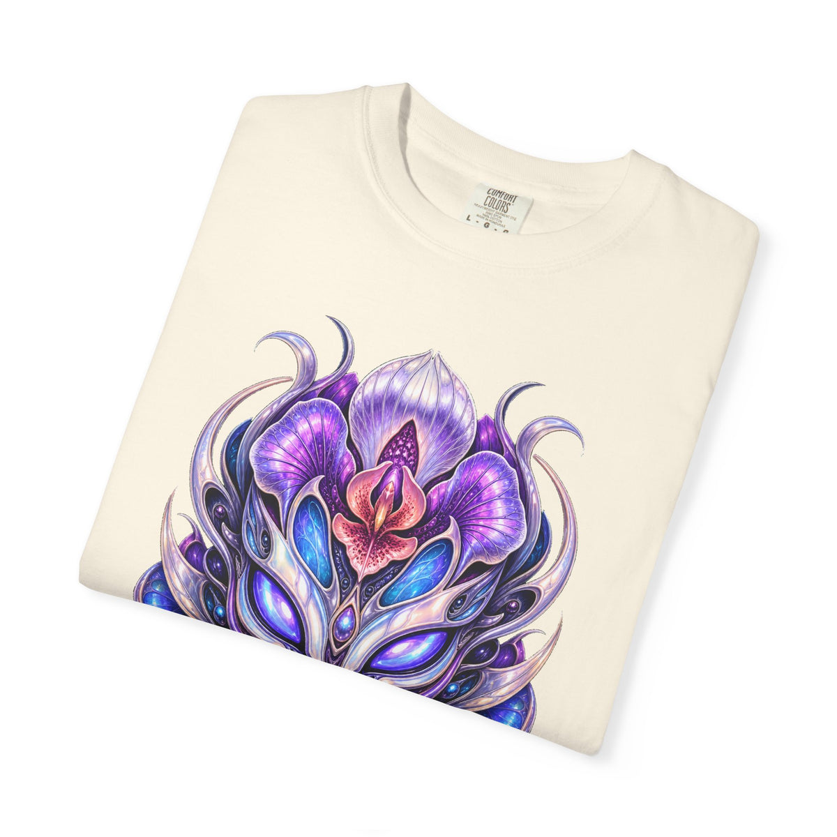 Alien Orchid Synthmask T-Shirt Graphic