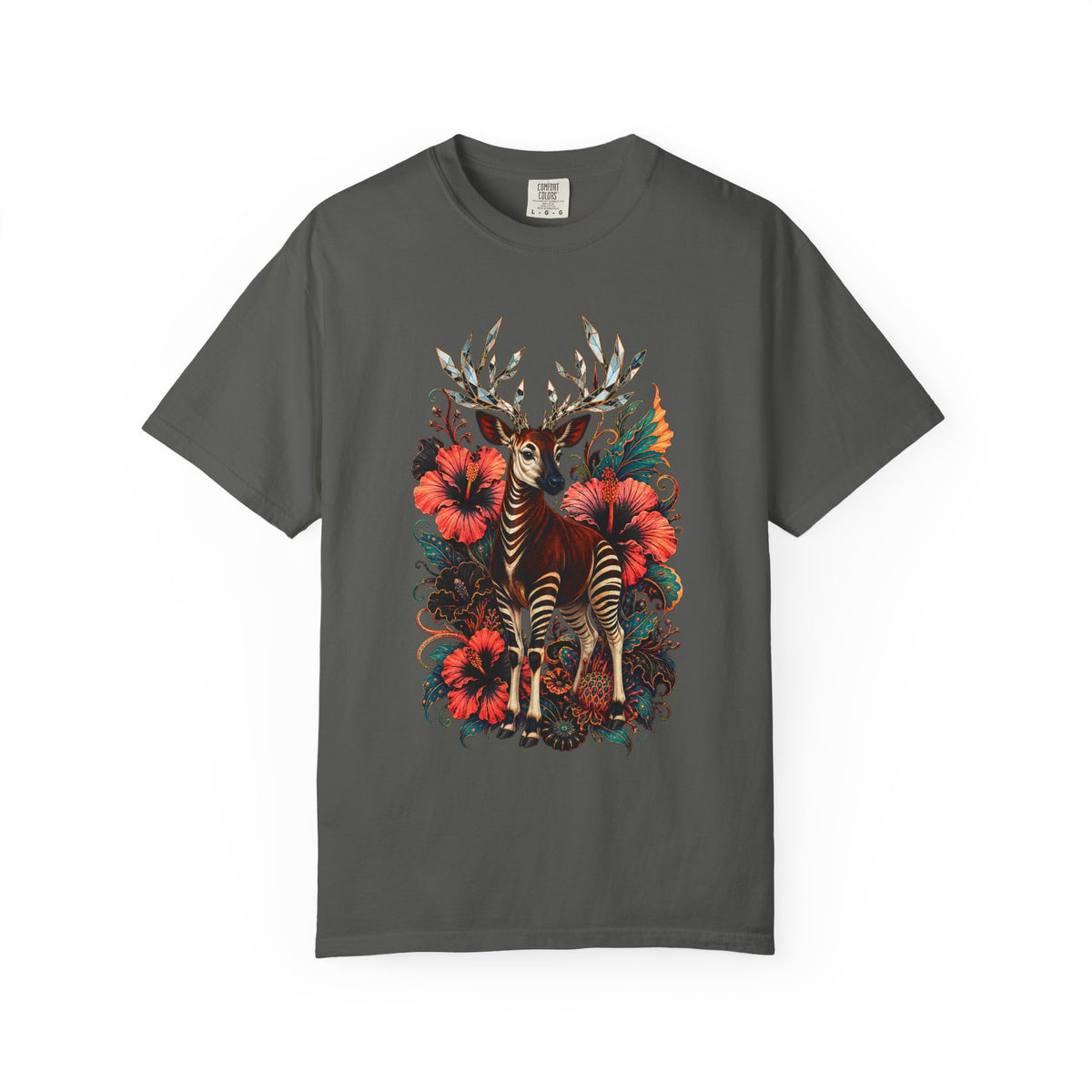 Hyper-Bloom Okapi Mirrorbeast Graphic Tee