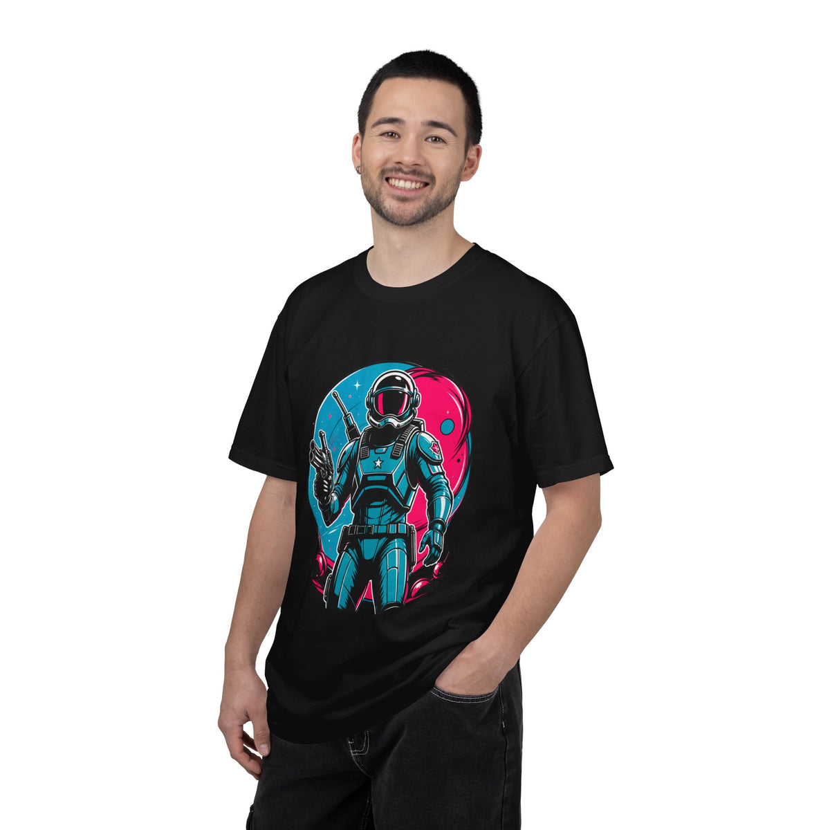 Synthwave Space Ranger T-Shirt Graphic