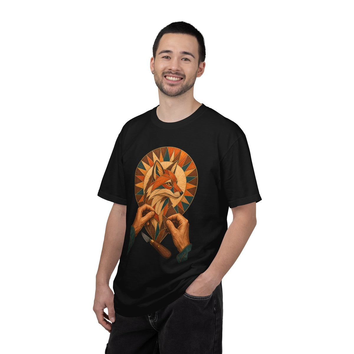 Grain Mosaic Marquetry Artisan Graphic Tee