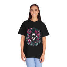 Neon Koi Gothic Portrait T-Shirt Graphic