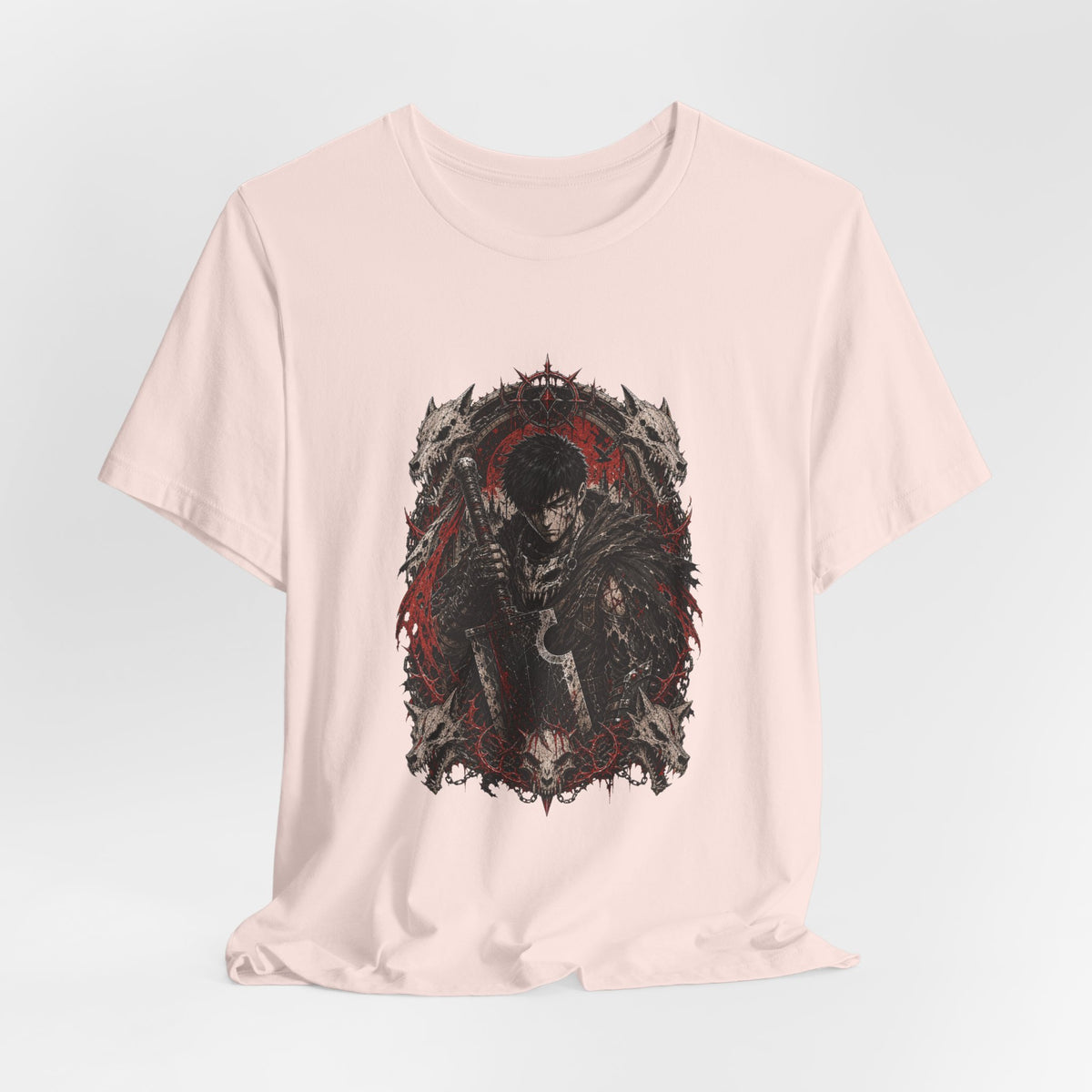 Iron Wolf Swordsman T-Shirt Graphic