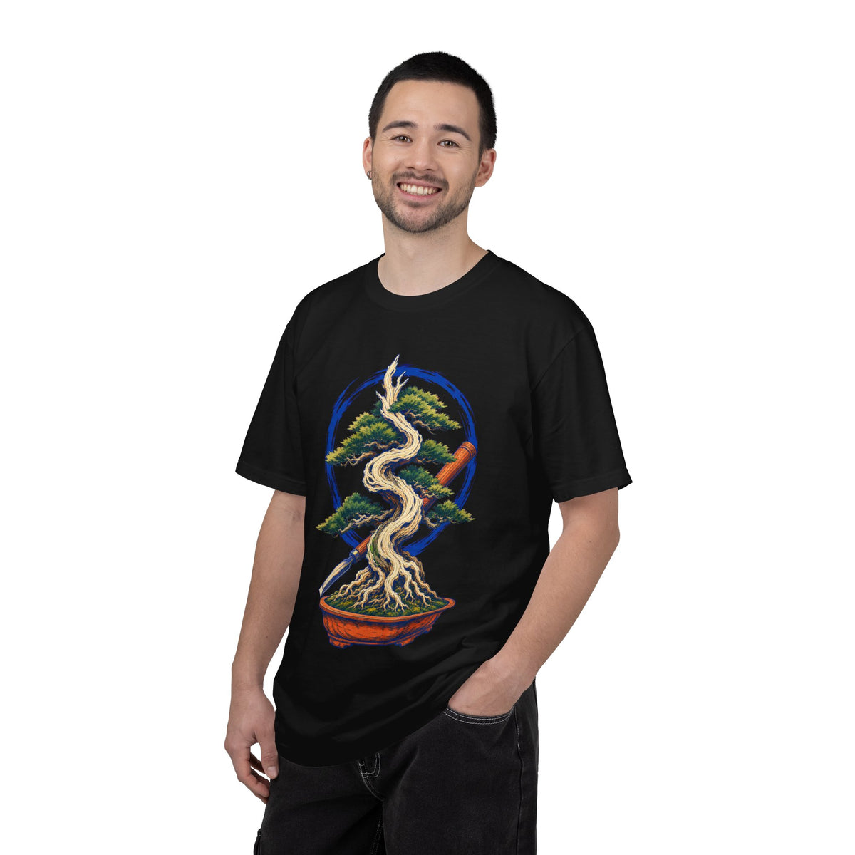 Shari Juniper Bonsai Woodcut Graphic Tee