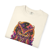 Lava Lamp Owl Psychedelic Graphic T-Shirt