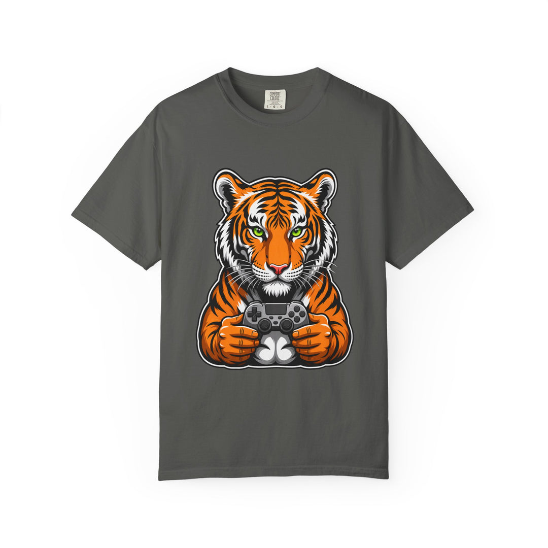 Tiger Gamer Mascot T-Shirt Graphic