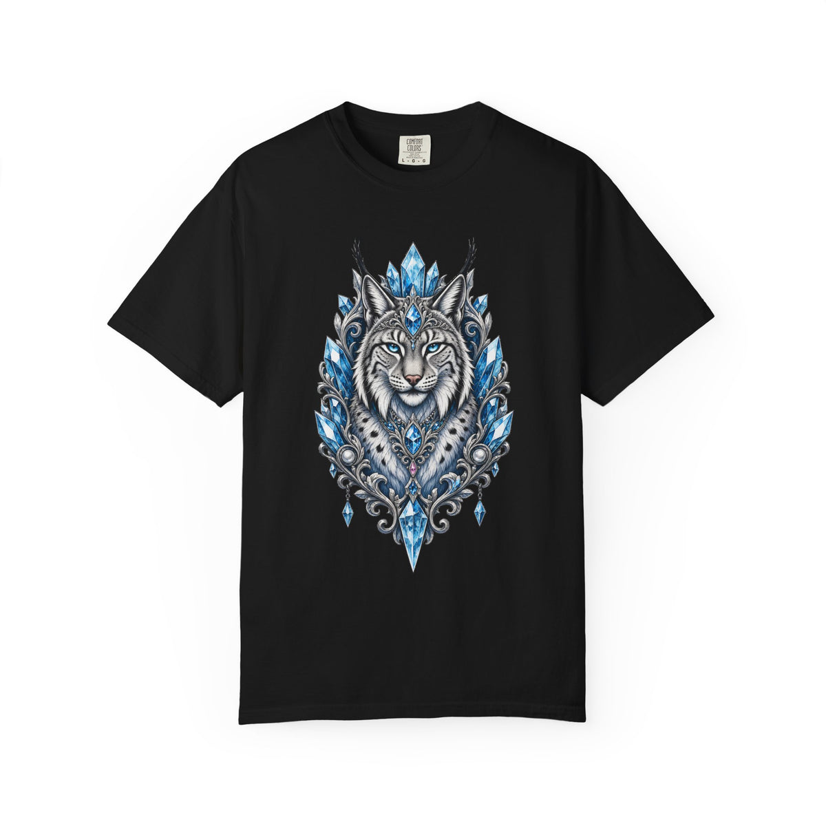 Icy Brooch Lynx Graphic Tee