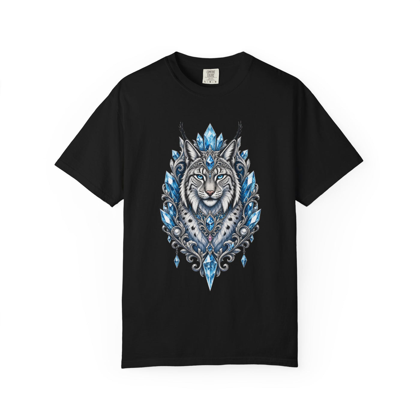 Icy Brooch Lynx Graphic Tee