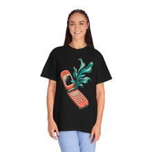 Coral Flip Phone Botanical Graphic Tee