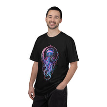 Vaporwave Jellyfish Astronaut T-Shirt Graphic