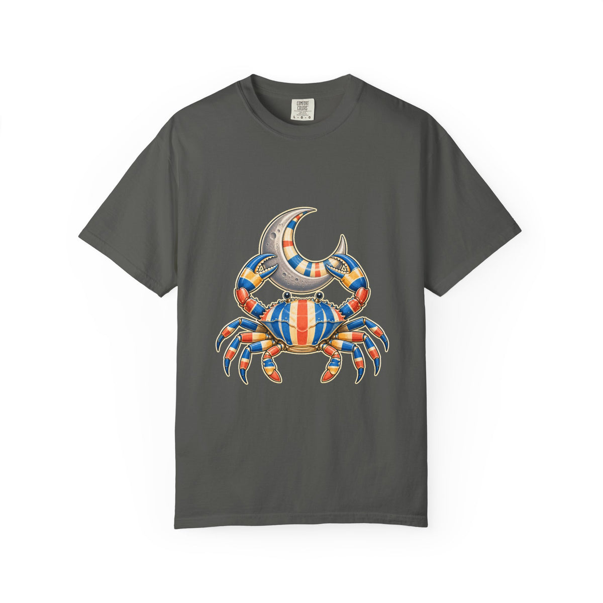 Deck Stripe Moon Crab Graphic Tee