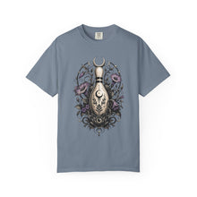 Blackwork Moonlit Garden Bowling Relic T-Shirt Graphic