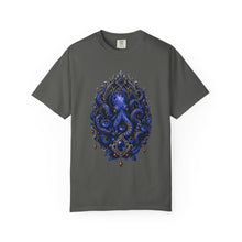 Gothic Blueberry Octopus Reliquary T-Shirt Graphic