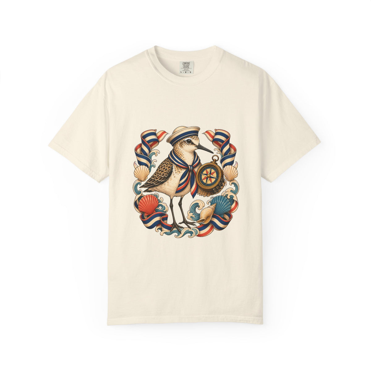 Deck Stripe Sandpiper Navigator Graphic Tee