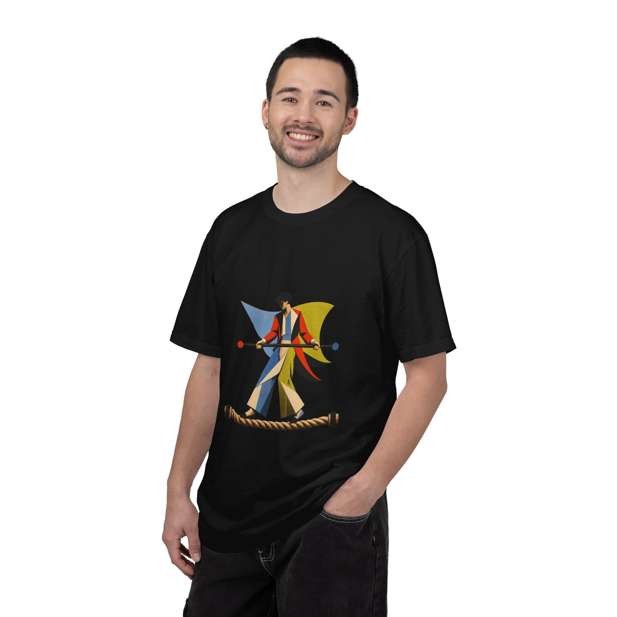 Highwire Acrobat Bauhaus Graphic Tee