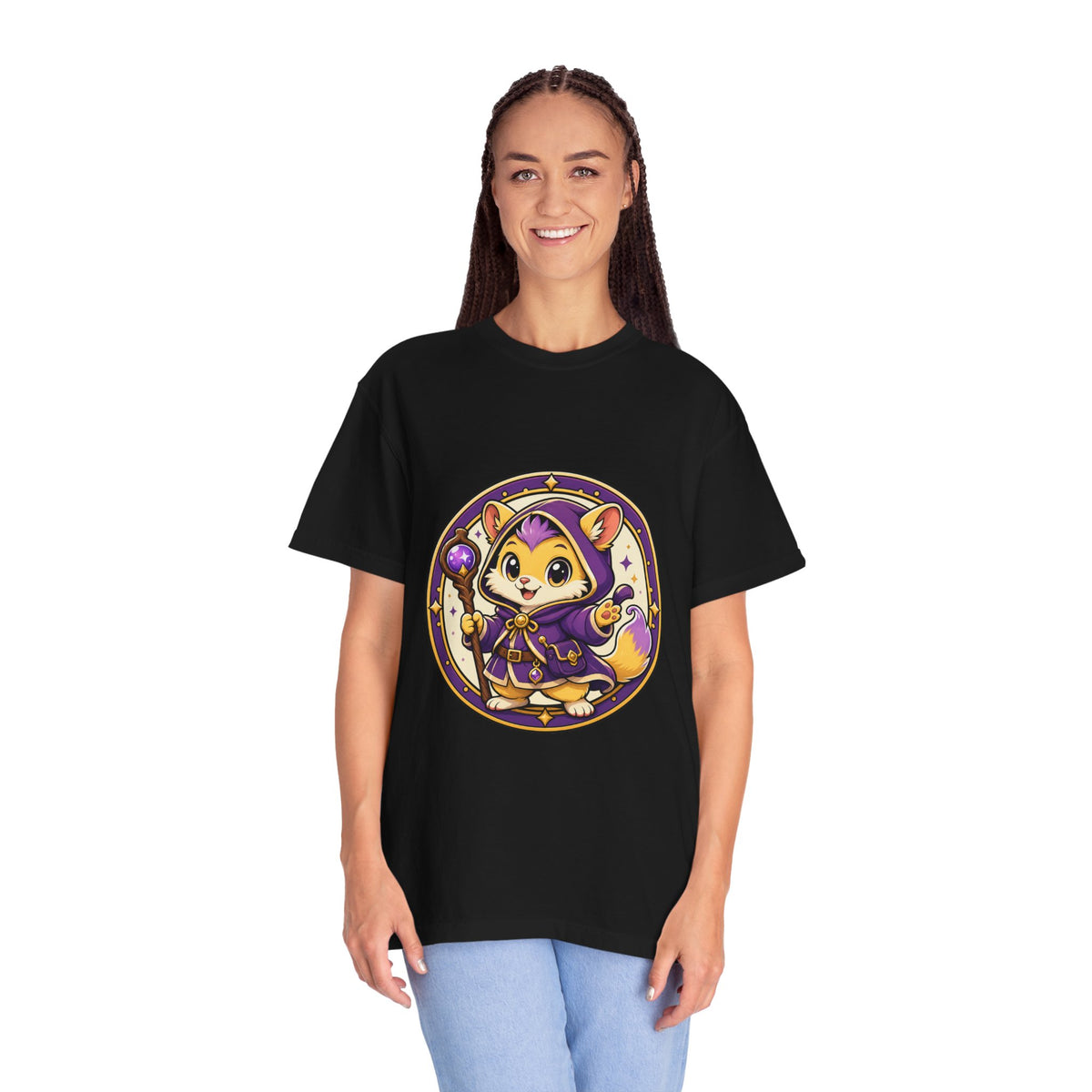 Hooded Starfox Mage T-Shirt Graphic