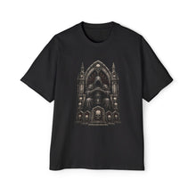 Hooded Tomb Sentinel Heavy Oversized Gothic Tee