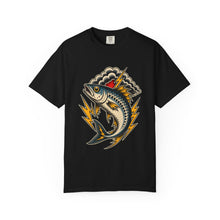 Tattoo Flash Thunder Sardine T-Shirt Graphic