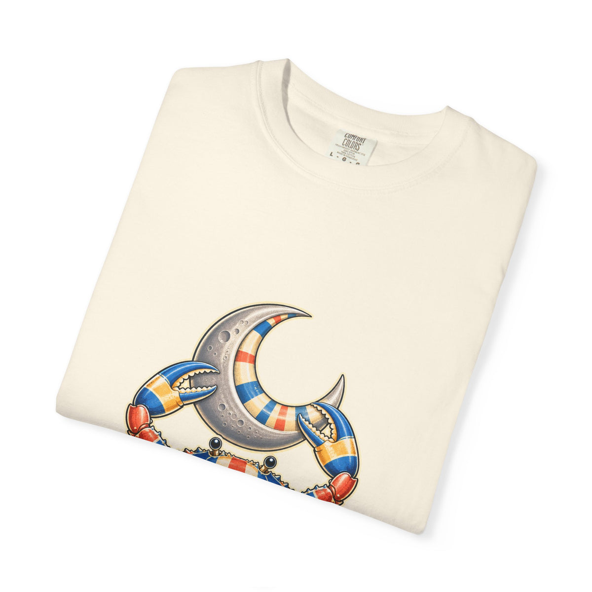 Deck Stripe Moon Crab Graphic Tee