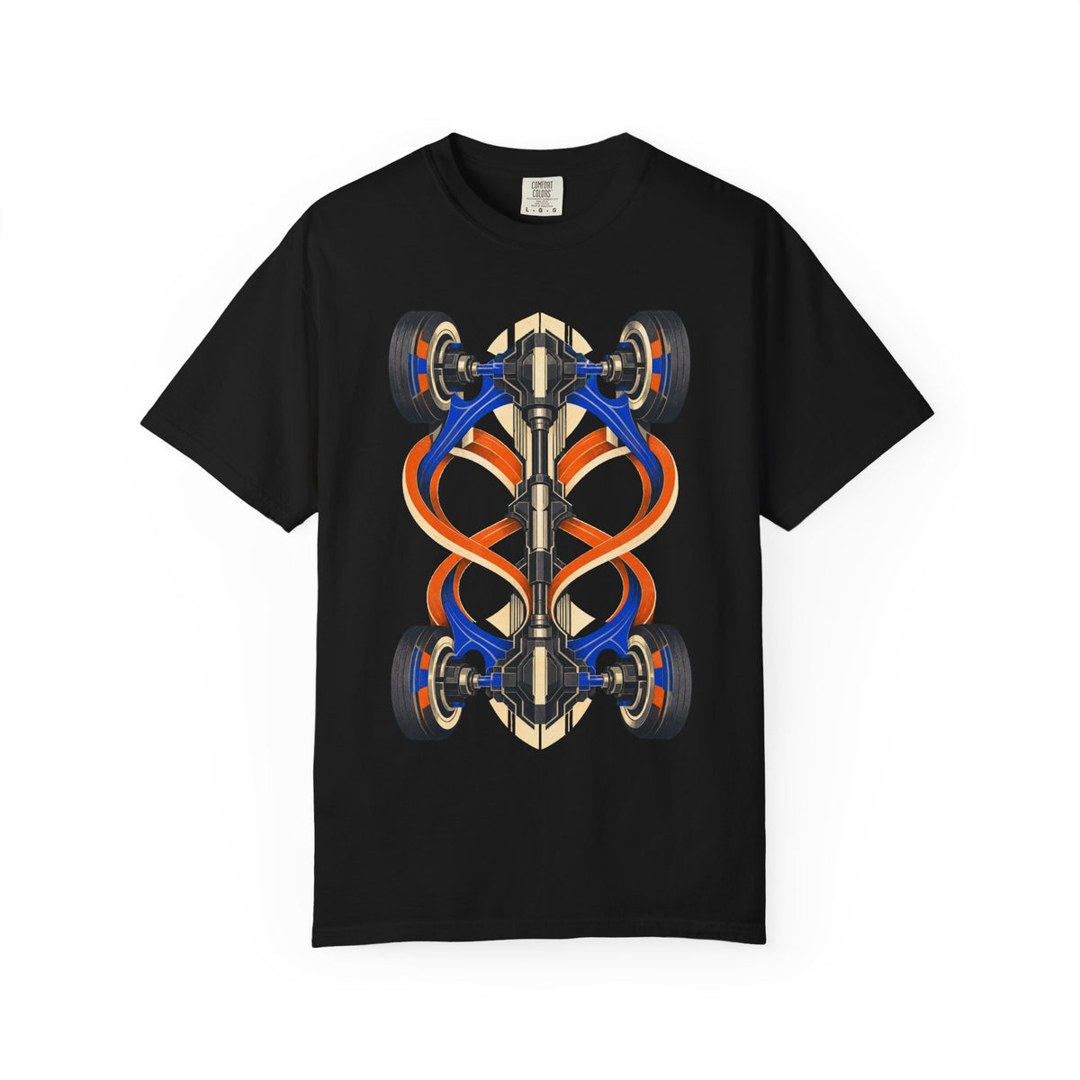 Abstract AWD Torque Flow Graphic Tee