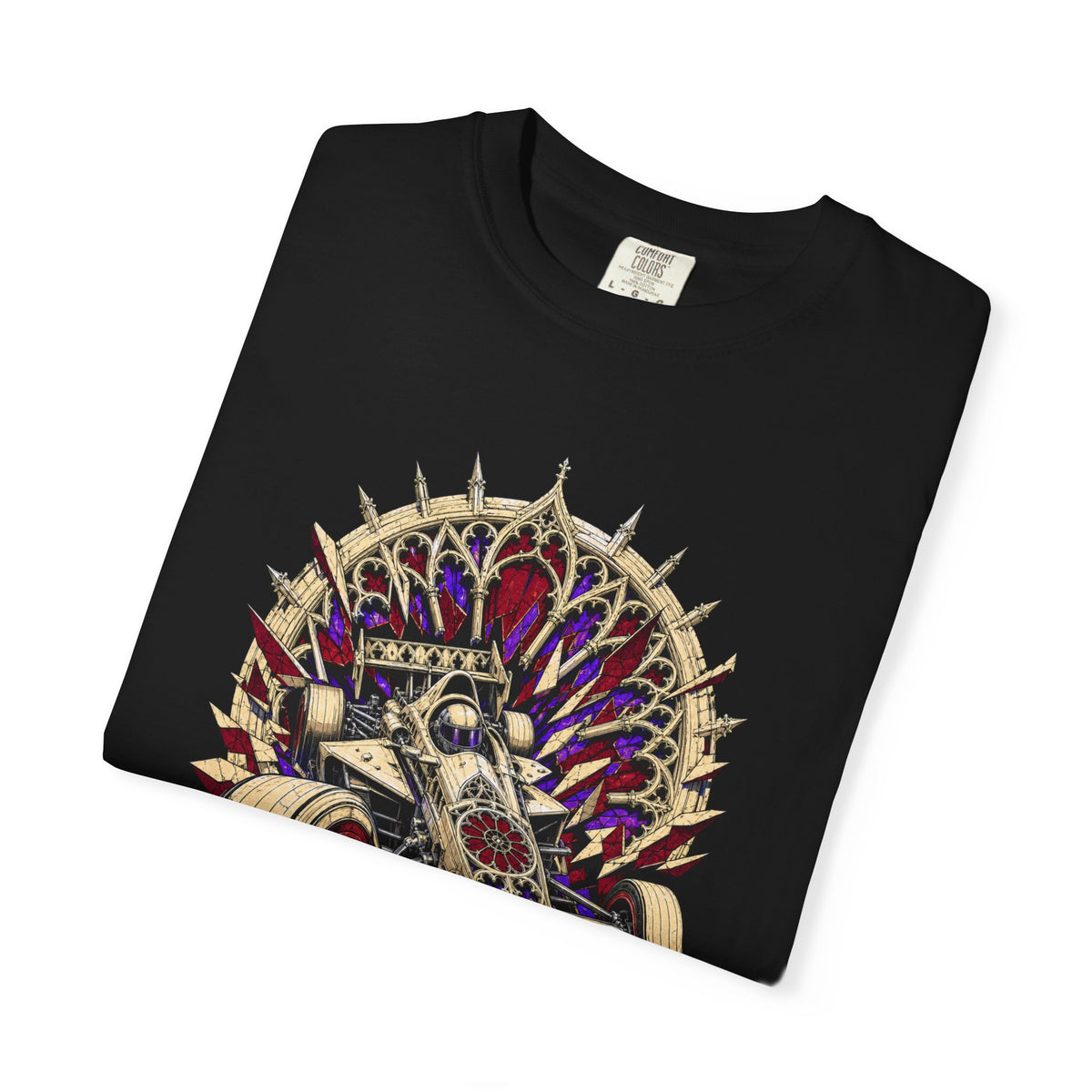 Cathedral Launch Gothic Racing Graphic Tee