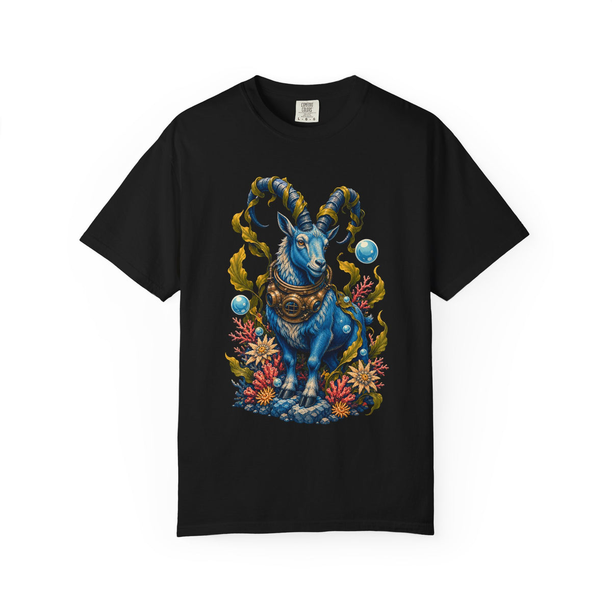 Cerulean Kelp Ibex Diver Graphic Tee