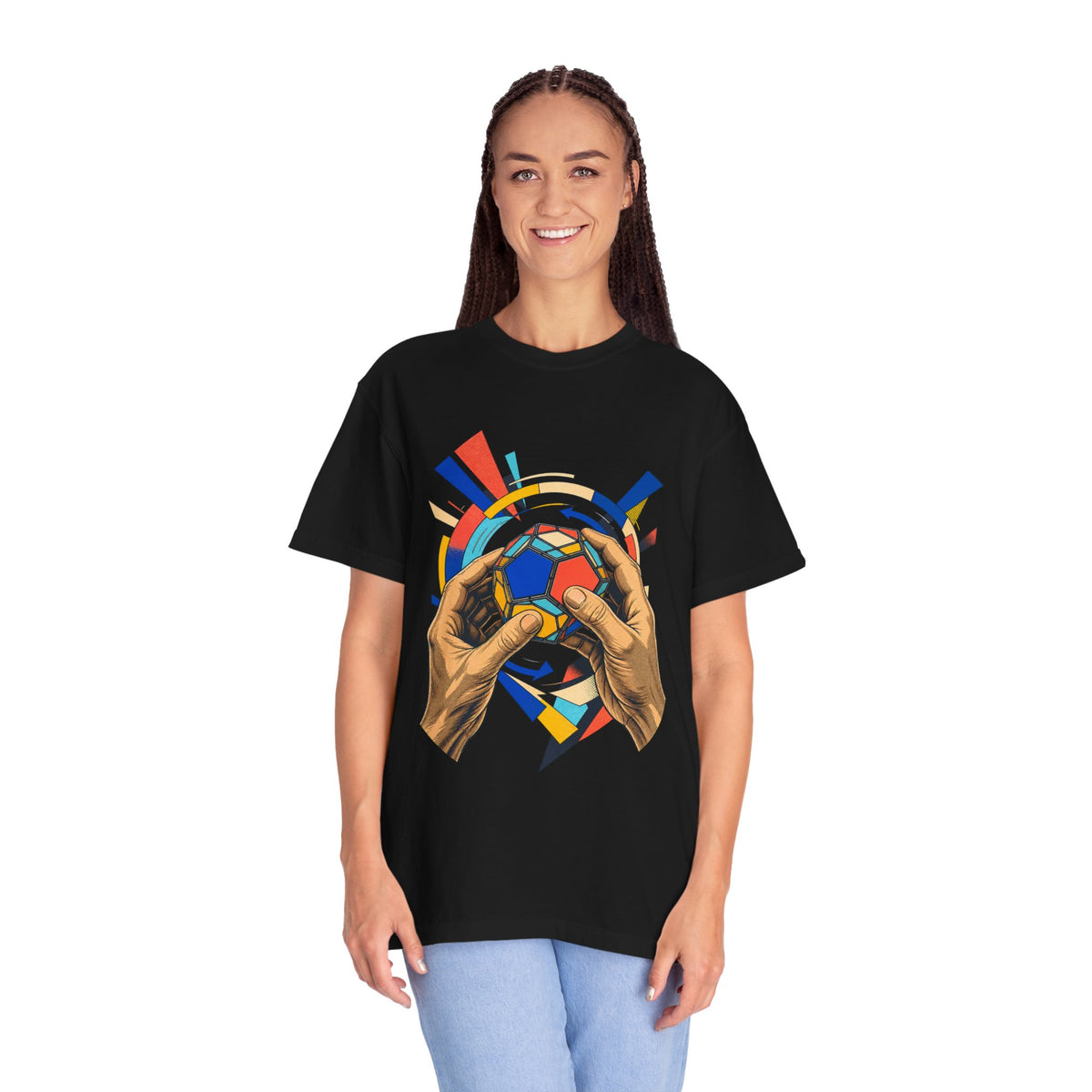 Prism Puzzle Sprinter Constructivist Graphic Tee