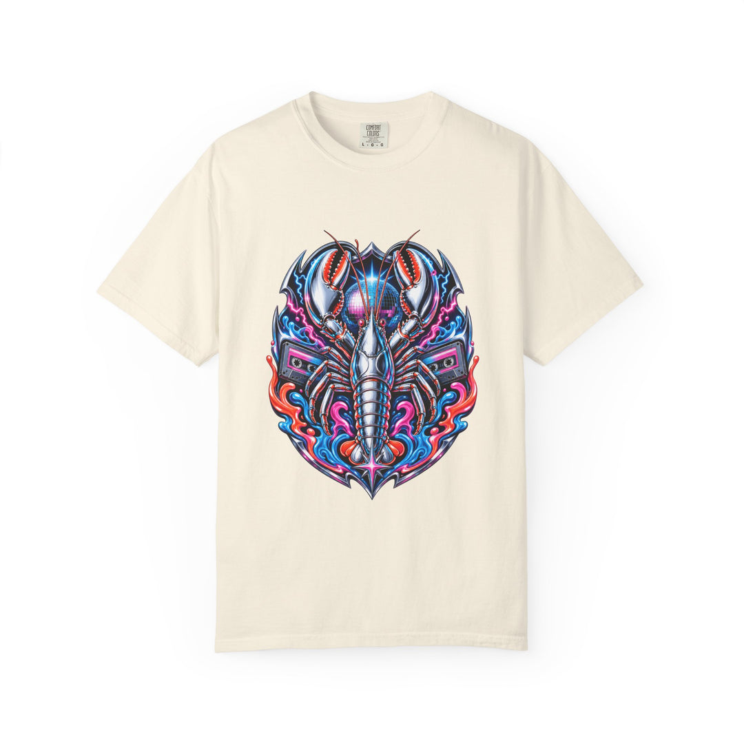 Chrome Lobster Rave Crest T-Shirt Graphic