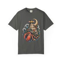 Cosmic Hermit Crab Lighthouse Graphic T-Shirt