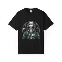 Astronaut Skull Cosmic Badge T-Shirt Graphic