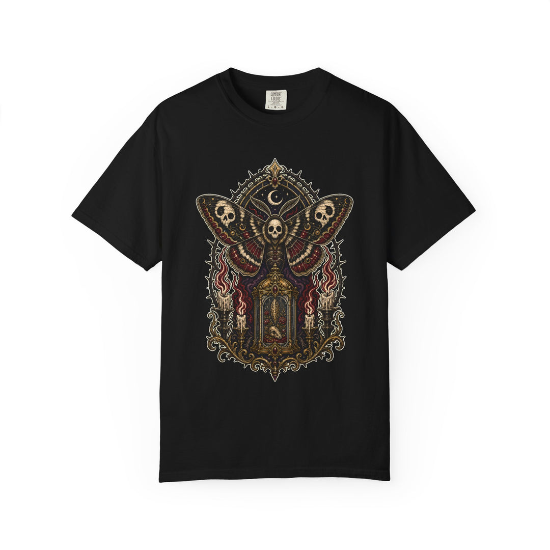 Gothic Moth Reliquary T-Shirt Graphic