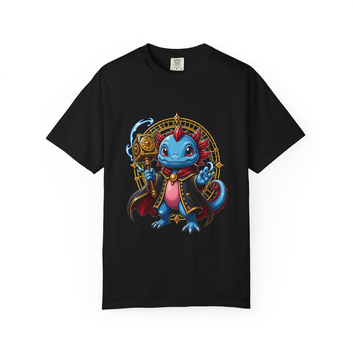 Arcane Axolotl Keeper T-Shirt Graphic
