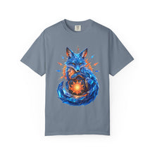 Vaporwave Glass Fox Lantern Graphic Tee