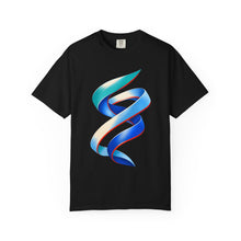 Aquamarine Speed Ribbon Graphic Tee