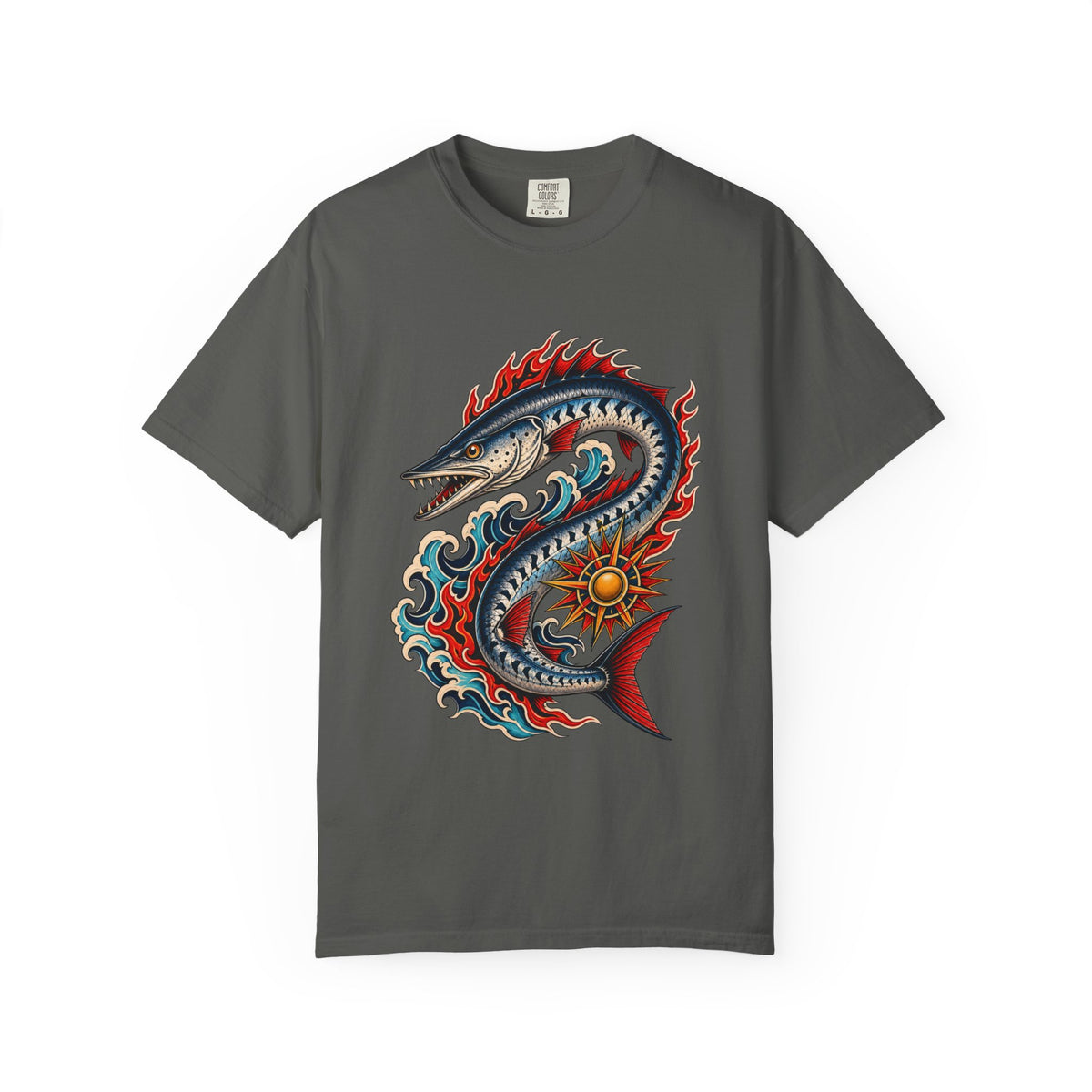 Fire Red Barracuda Graphic Tee