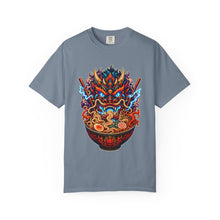 Neon Ramen Dragon Mask Graphic Tee