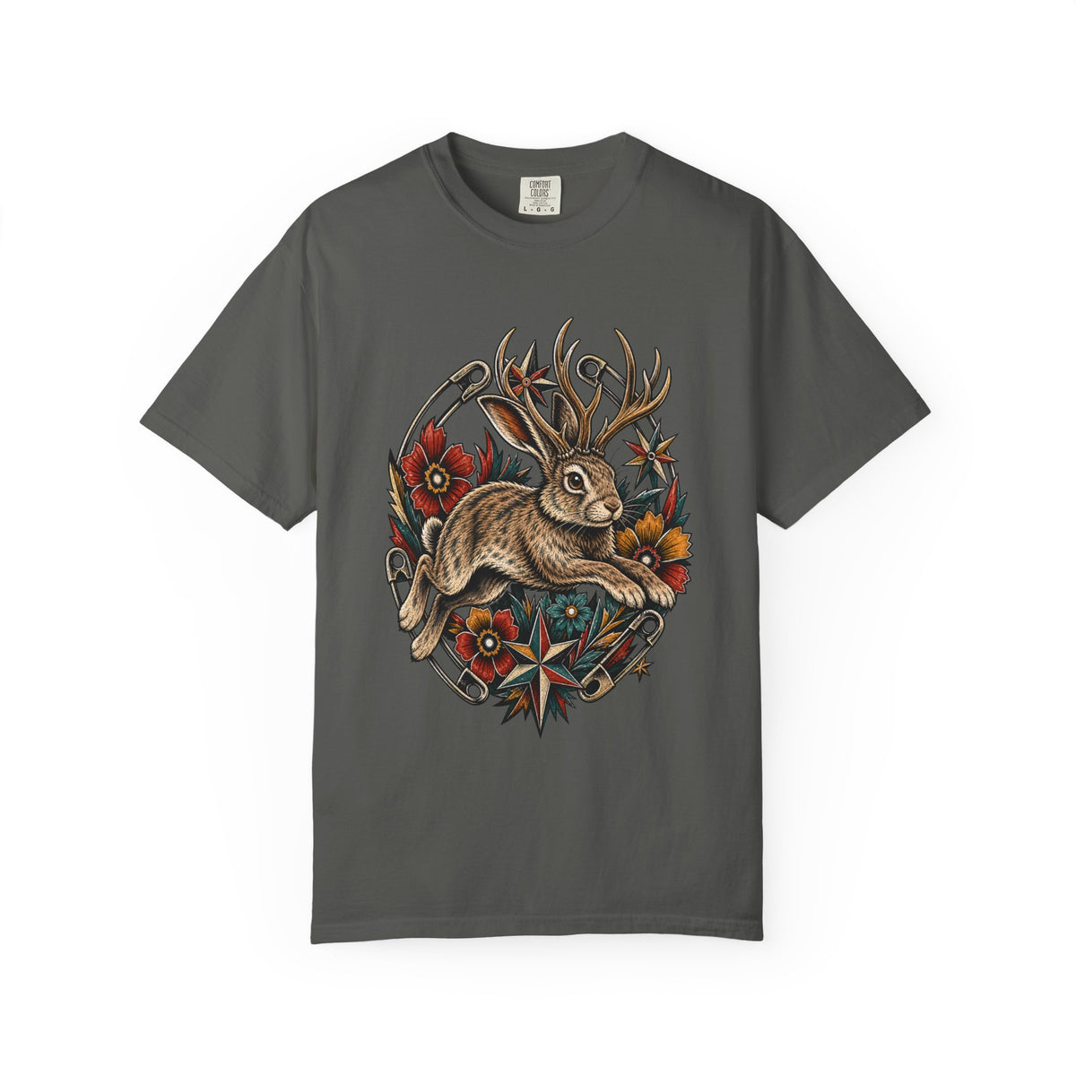 Folk Punk Jackalope Graphic Tee