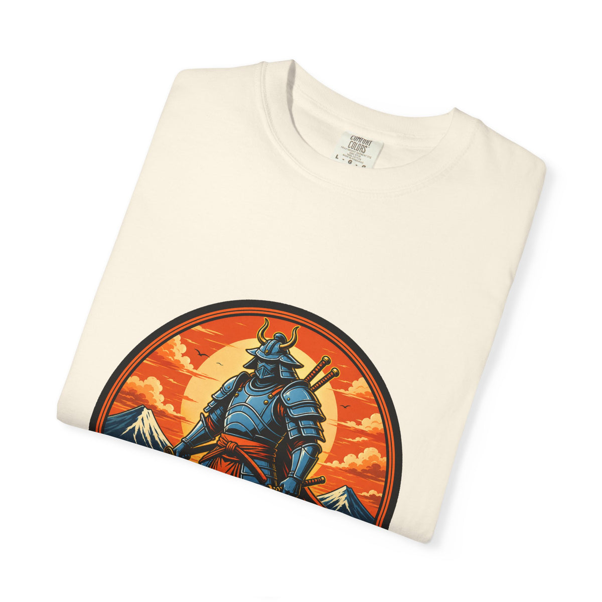 Sunset Samurai Crest T-Shirt Graphic