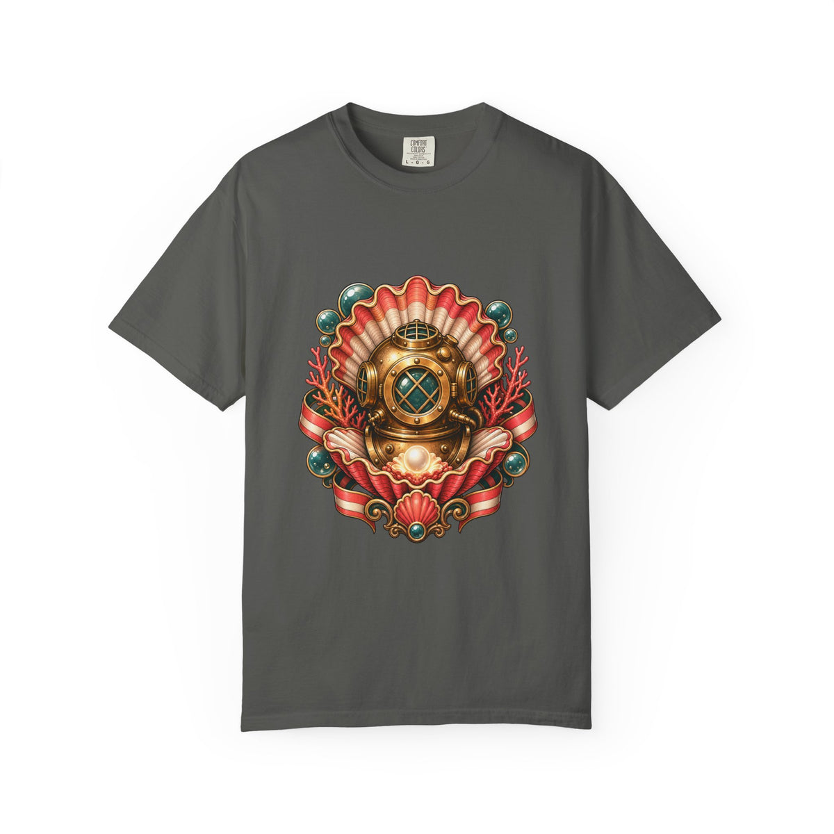 Cabana Coral Clam Diver Helmet Graphic Tee