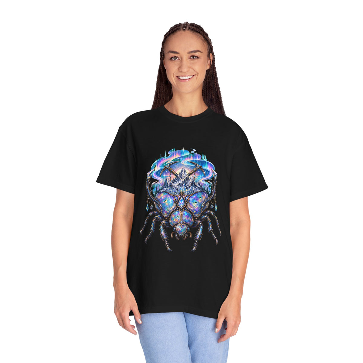 Glacier Opal Mountain Beetle T-Shirt Graphic