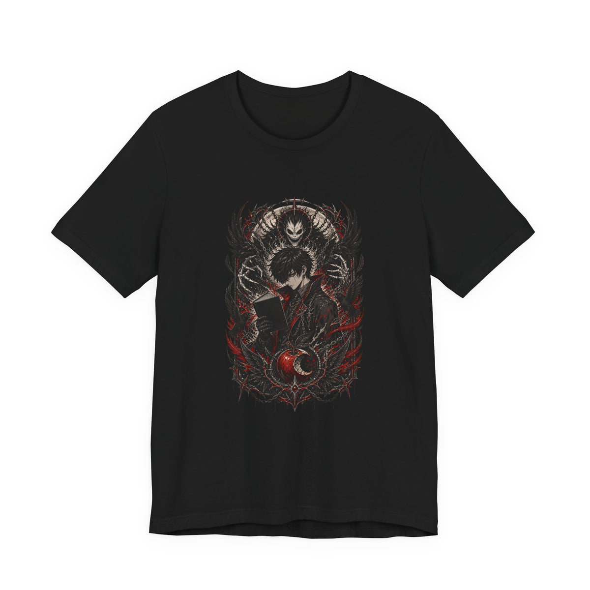 Raven Notebook Omen T-Shirt Graphic